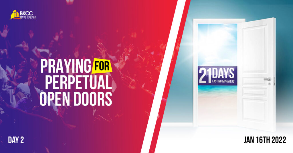 Praying for perpetual open doors, Bethel Kingdom City Church Calgary