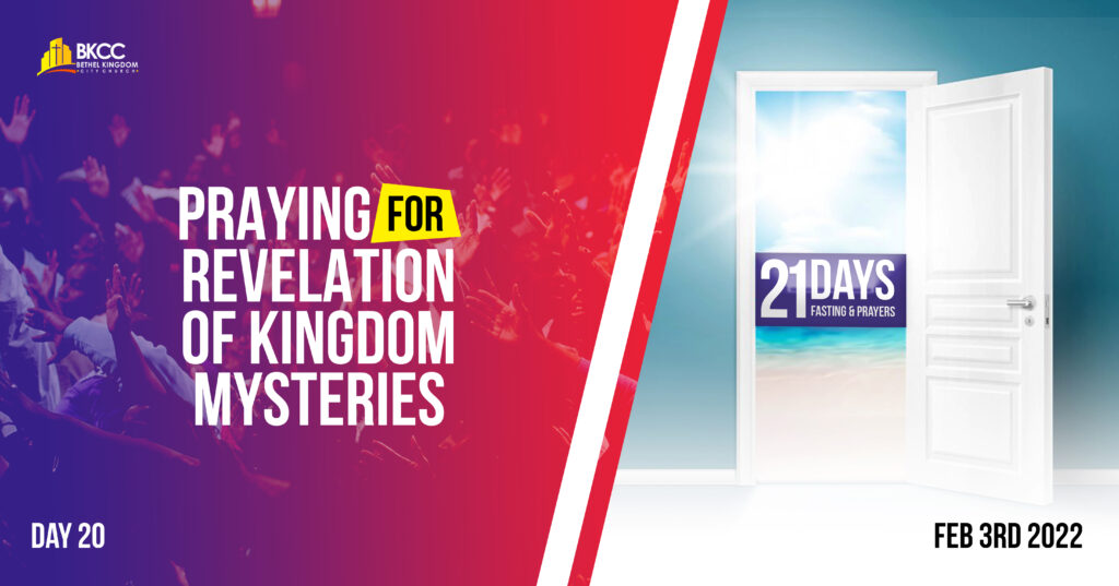 Praying For the Revelation of the Kingdom Mysteries, Bethel Kingdom City Church Calgary, Alberta Canada