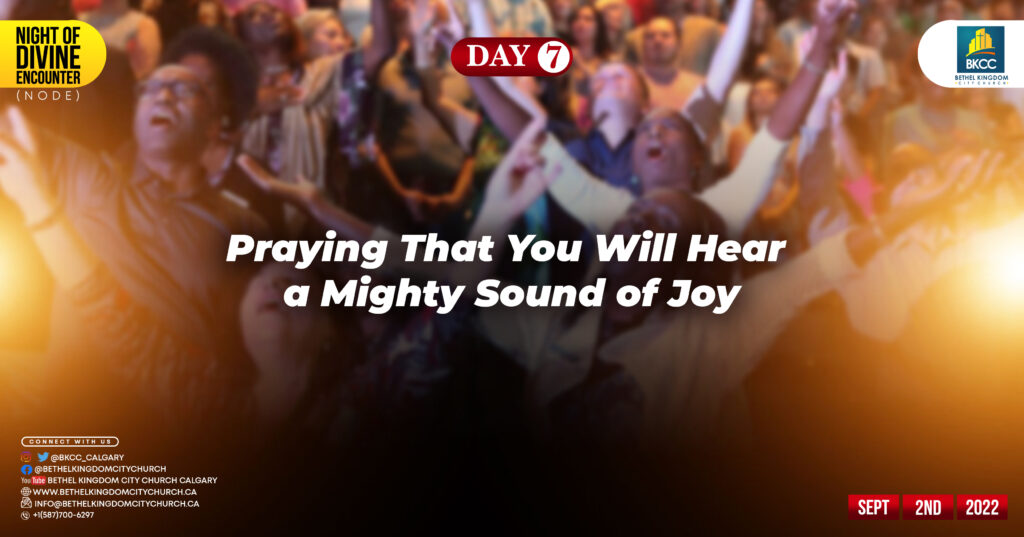 Sound of joy, Bethel Kingdom City Church