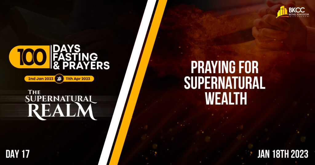 Supernatural Wealth
