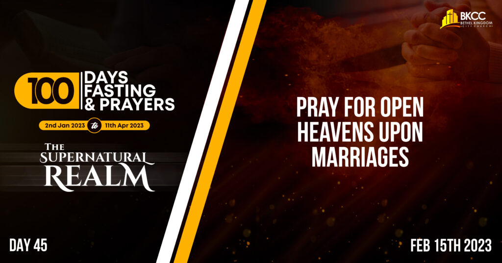 Open Heavens In Your Marriage