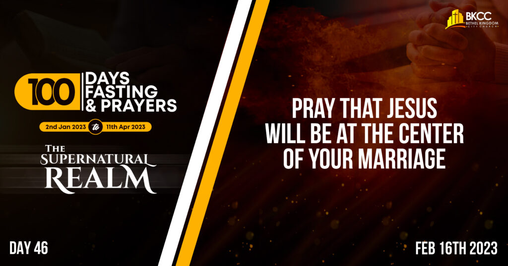 Jesus At The Center of Your Marriage