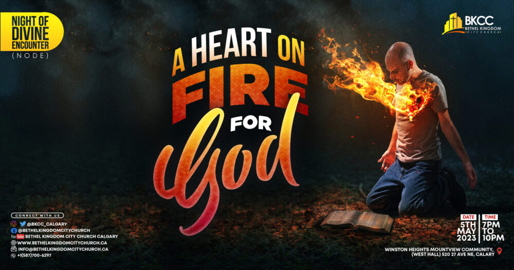 Thank God For A Heart On Fire, Pray That God Will Deliver You From Strange Fire