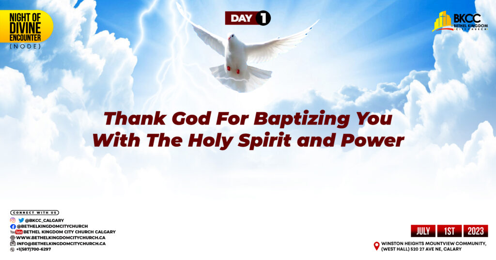 The Holy Spirit and Power