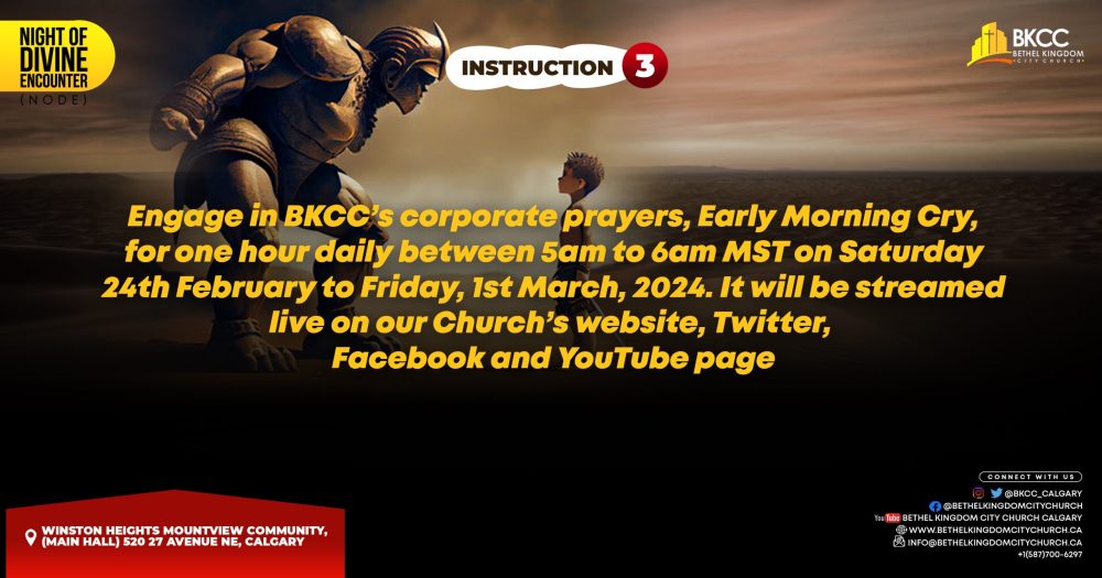 Thank God For Fighting Battles, Anointing To Confront Every Giant