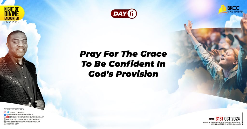 Grace For God's Provision