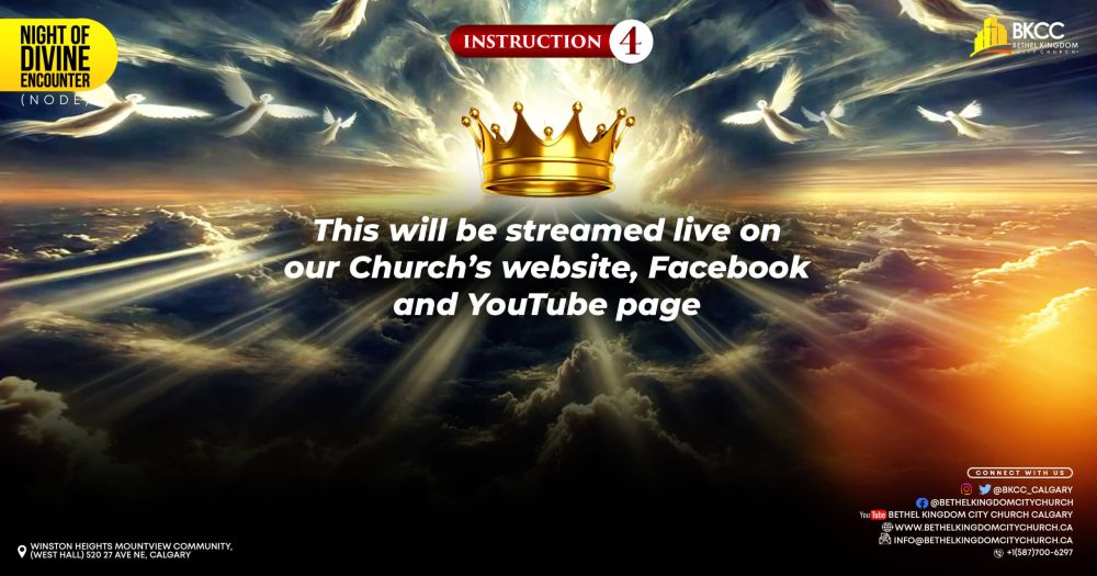 Live for God’s Glory