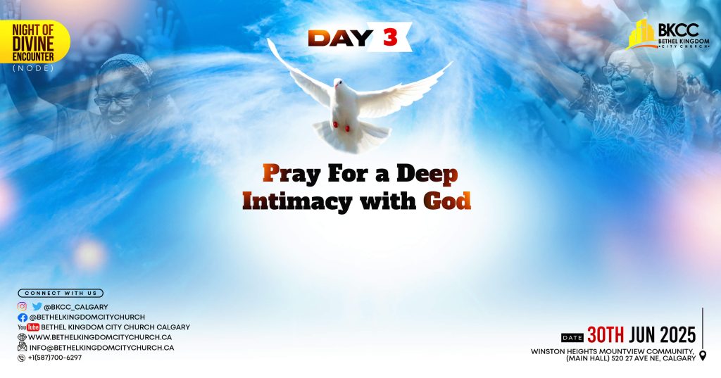 Deep Intimacy with God 