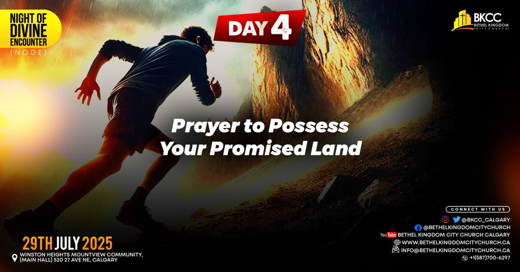 Prayer to Possess Your Promised Land