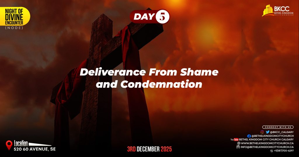 Deliverance From Shame and Condemnation
