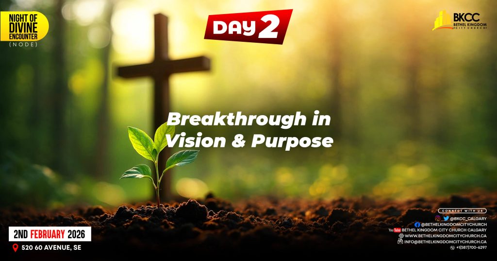 Breakthrough in Vision and Purpose 