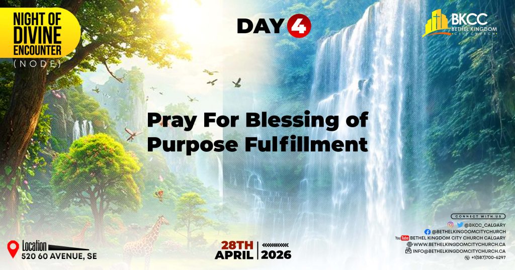 Blessing of Purpose Fulfillment