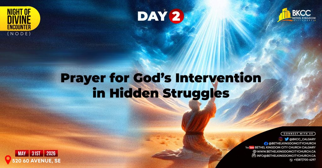 Prayer for God’s Intervention