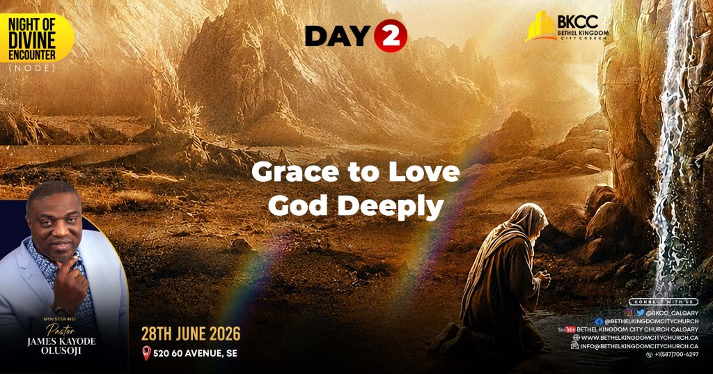 Grace to love God Deeply