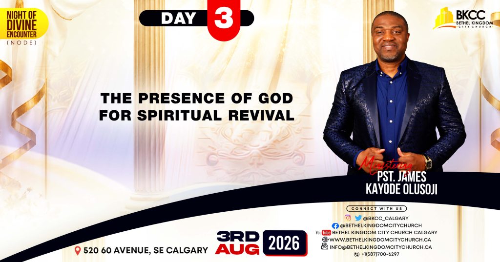 The Presence of God for Spiritual Revival