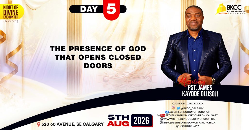 The Presence of God That Opens Closed Doors