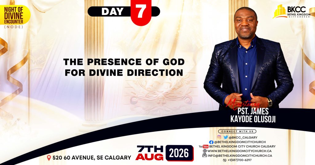 The Presence of God for Divine Direction